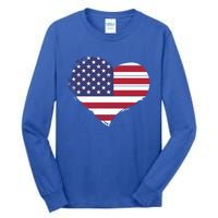 4th Of July Usa Gift Tall Long Sleeve T-Shirt