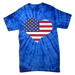 4th Of July Usa Gift Tie-Dye T-Shirt