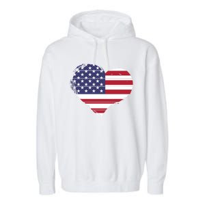 4th Of July Usa Gift Garment-Dyed Fleece Hoodie