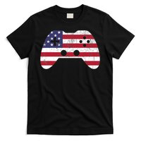 4th Of July T Video Game Gamer Boy USA T-Shirt