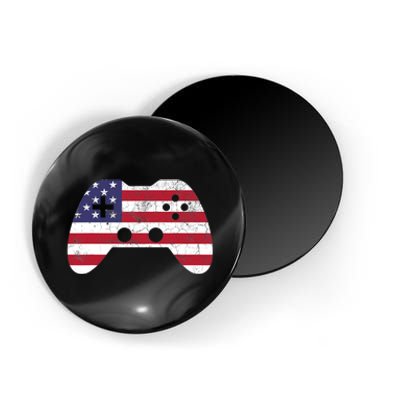 4th Of July T Video Game Gamer Boy USA Magnet