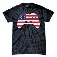 4th Of July T Video Game Gamer Boy USA Tie-Dye T-Shirt