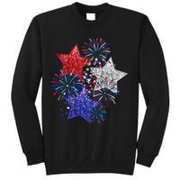 4th Of July Fireworks Stars Funny Cute 4th Of July Sweatshirt