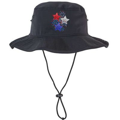 4th Of July Fireworks Stars Funny Cute 4th Of July Bucket Hat