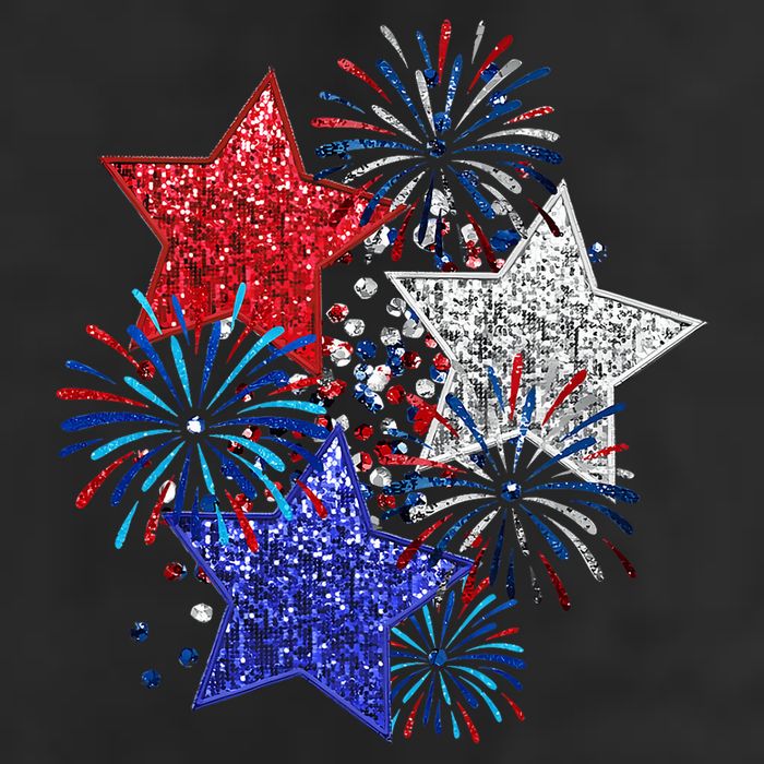 4th Of July Fireworks Stars Funny Cute 4th Of July Golf Towel