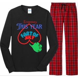 4th Of July Funny Fart Of July Long Sleeve Pajama Set