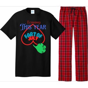 4th Of July Funny Fart Of July Pajama Set