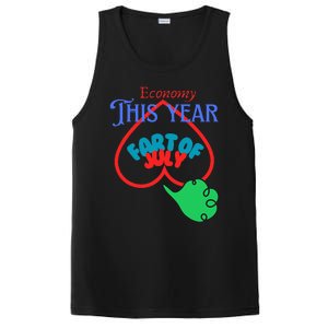 4th Of July Funny Fart Of July PosiCharge Competitor Tank