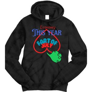 4th Of July Funny Fart Of July Tie Dye Hoodie