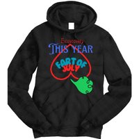 4th Of July Funny Fart Of July Tie Dye Hoodie