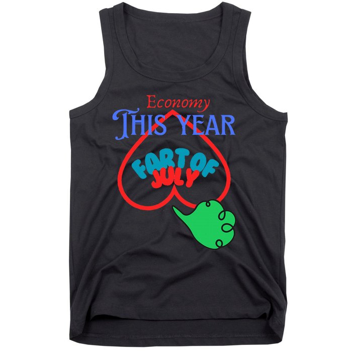 4th Of July Funny Fart Of July Tank Top