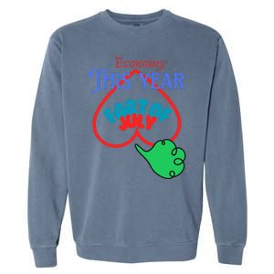 4th Of July Funny Fart Of July Garment-Dyed Sweatshirt