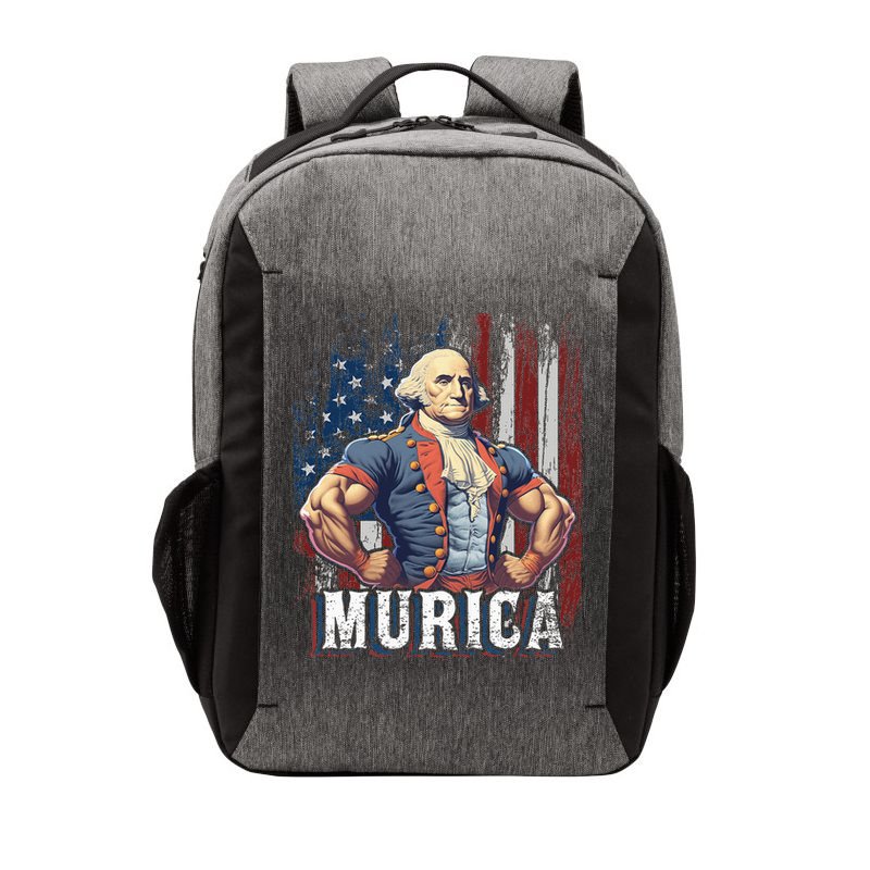 4th of July Patriotic Funny George Washington July 4th Vector Backpack