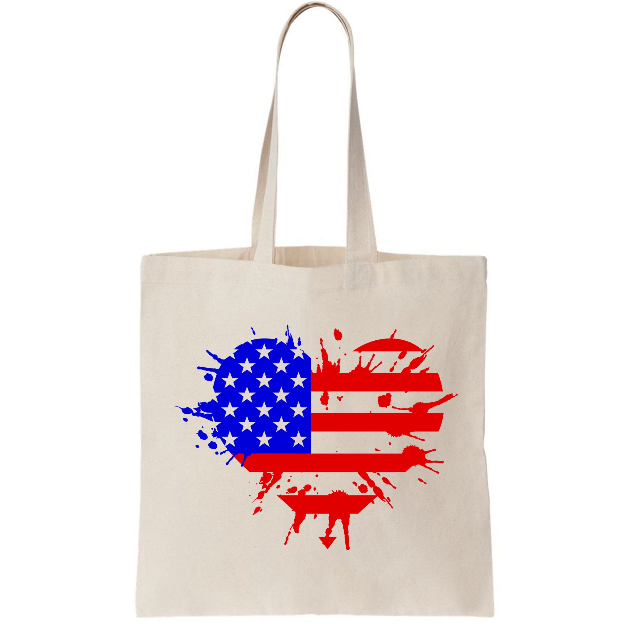 4th Of July USA Heart Bag