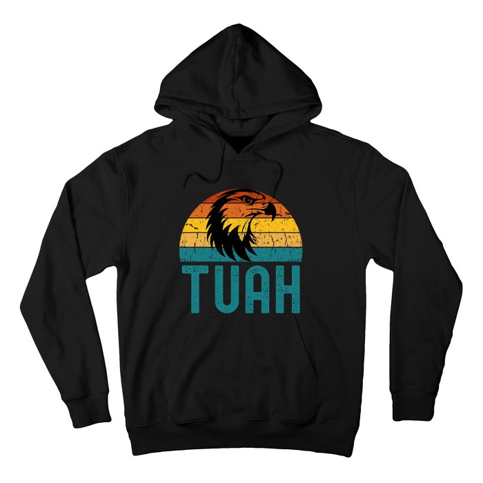 4th Of July Patriotic Usa Hawk Tuah Spit On That Thing Hoodie