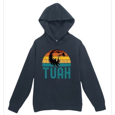 4th Of July Patriotic Usa Hawk Tuah Spit On That Thing Urban Pullover Hoodie