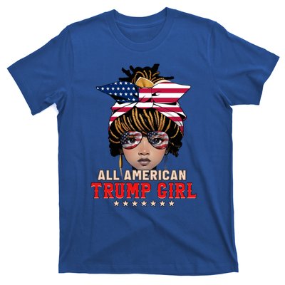 4th Of July All American Afro Trump Great Gift T-Shirt