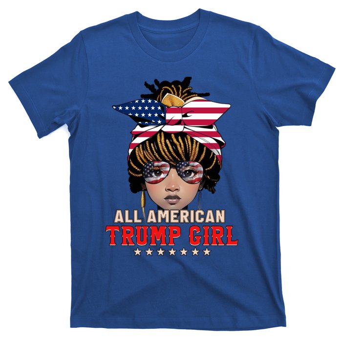 4th Of July All American Afro Trump Great Gift T-Shirt