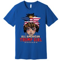 4th Of July All American Afro Trump Great Gift Premium T-Shirt