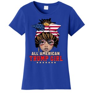 4th Of July All American Afro Trump Great Gift Women's T-Shirt