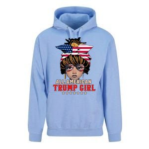 4th Of July All American Afro Trump Great Gift Unisex Surf Hoodie