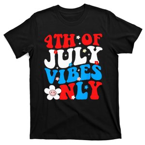 4th Of July Womens Men American Vibes Patriotic Gift T-Shirt