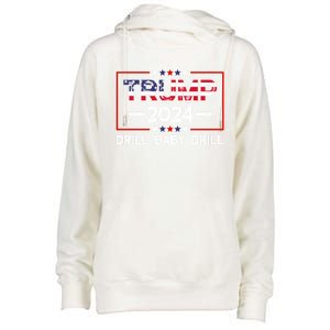 4th Of July Independence Day Gift Womens Funnel Neck Pullover Hood