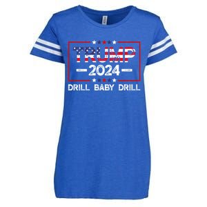 4th Of July Independence Day Gift Enza Ladies Jersey Football T-Shirt