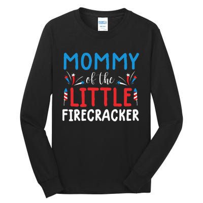 4th of july for  mommy of the little firecracker Tall Long Sleeve T-Shirt