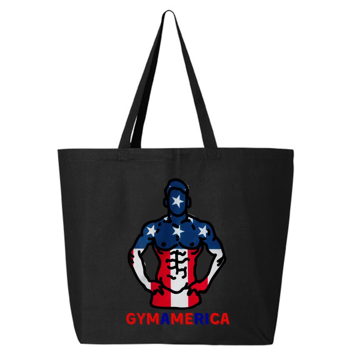 4th Of July Independence Day American Flag Usa Gym Fitness Meaningful Gift 25L Jumbo Tote
