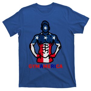 4th Of July Independence Day American Flag Usa Gym Fitness Meaningful Gift T-Shirt