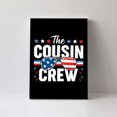 4th Of July Patriotic Cousin Crew Canvas