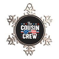 4th Of July Patriotic Cousin Crew Metallic Star Ornament