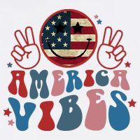 4th Of July Shirt Smile Face Independence Day Cooling Performance Crew T-Shirt