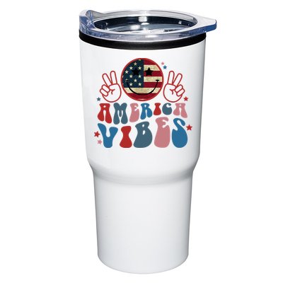 4th Of July Shirt Smile Face Independence Day Tumbler