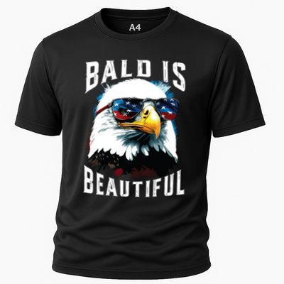 4th Of July Independence Day Bald Eagle Bald Is Beautiful Performance Shirt
