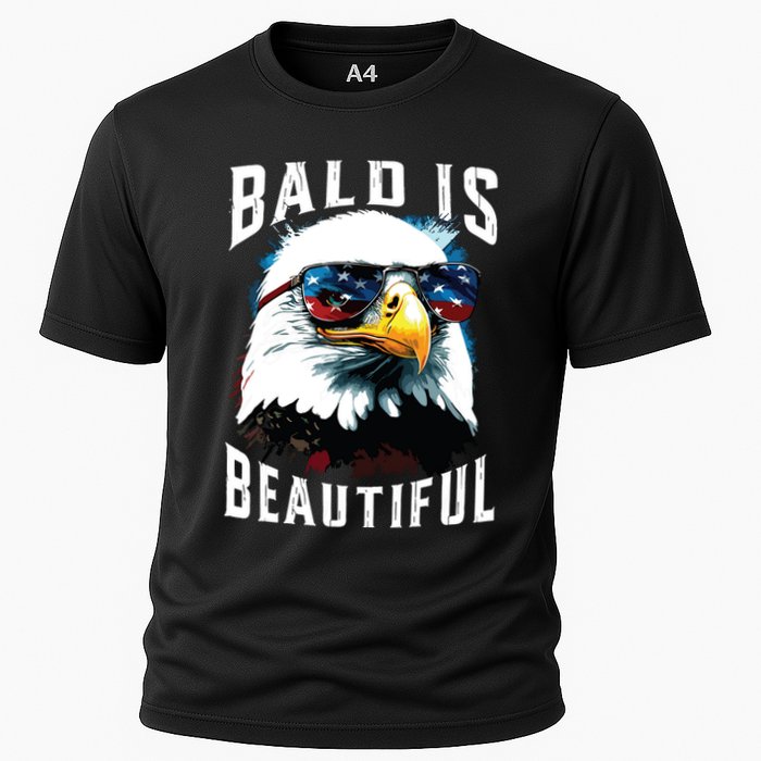4th Of July Independence Day Bald Eagle Bald Is Beautiful Performance Shirt