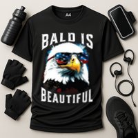 4th Of July Independence Day Bald Eagle Bald Is Beautiful Performance Shirt