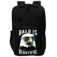 4th Of July Independence Day Bald Eagle Bald Is Beautiful Impact Tech Backpack