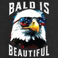 4th Of July Independence Day Bald Eagle Bald Is Beautiful Premium Pullover Hoodie