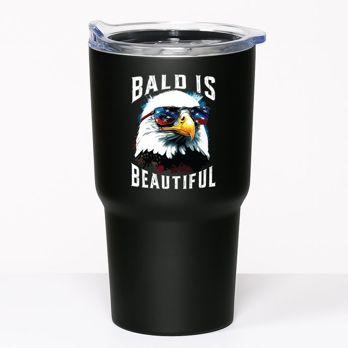 4th Of July Independence Day Bald Eagle Bald Is Beautiful Tumbler
