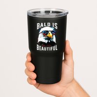 4th Of July Independence Day Bald Eagle Bald Is Beautiful Tumbler