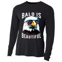 4th Of July Independence Day Bald Eagle Bald Is Beautiful Cooling Performance Long Sleeve Crew