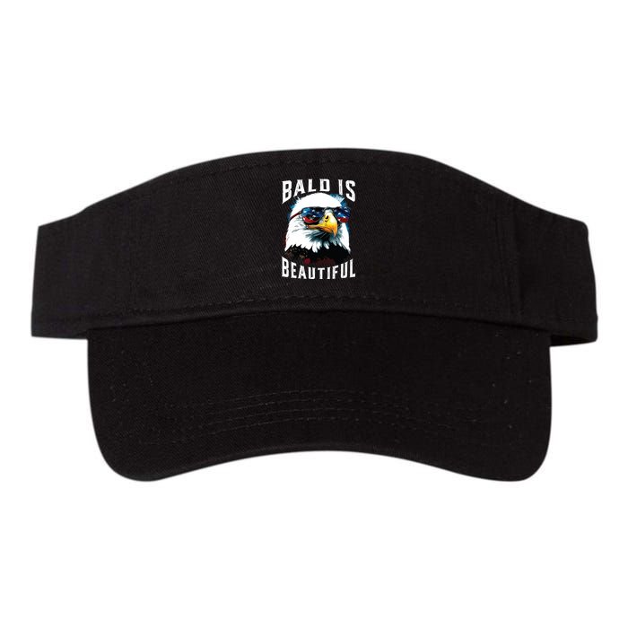 4th Of July Independence Day Bald Eagle Bald Is Beautiful Visor