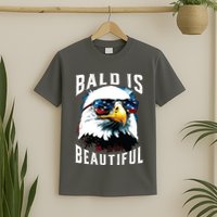 4th Of July Independence Day Bald Eagle Bald Is Beautiful T-Shirt