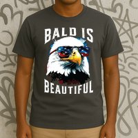 4th Of July Independence Day Bald Eagle Bald Is Beautiful T-Shirt