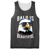 4th Of July Independence Day Bald Eagle Bald Is Beautiful Mesh Reversible Basketball Jersey Tank