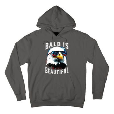 4th Of July Independence Day Bald Eagle Bald Is Beautiful Tall Hoodie