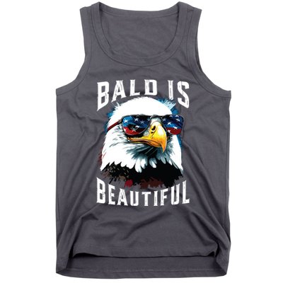 4th Of July Independence Day Bald Eagle Bald Is Beautiful Tank Top