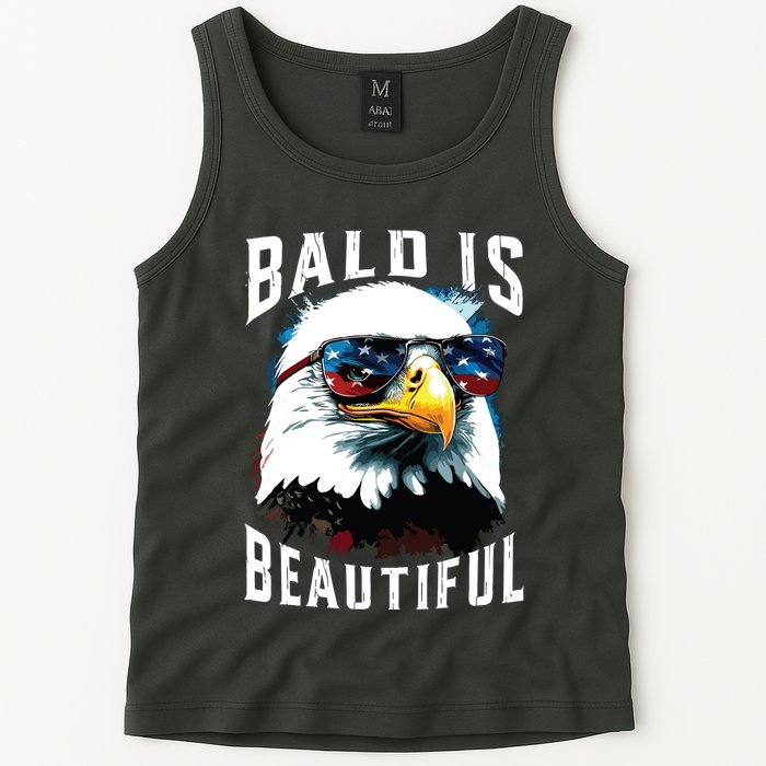 4th Of July Independence Day Bald Eagle Bald Is Beautiful Tank Top